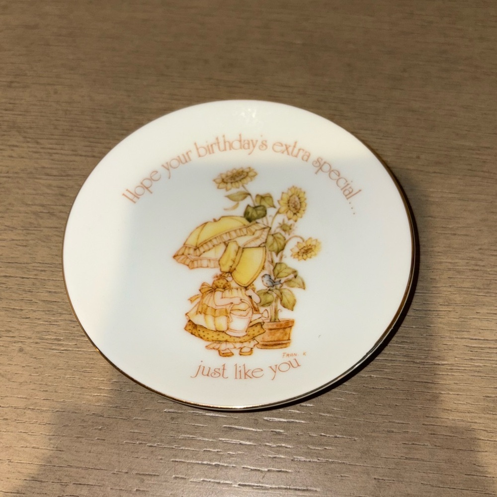 Holly Hobbie Birthday Decorative Plate Perfect Birthday Gift